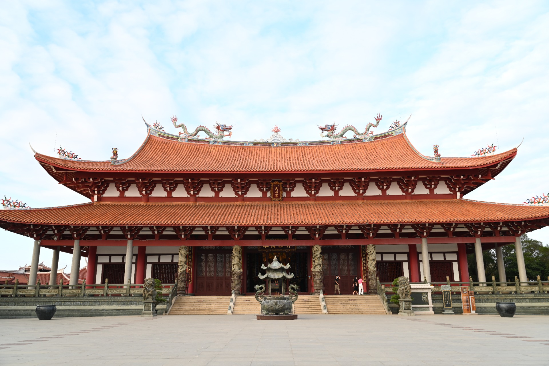 Tianhou Hall (South Axis) scenic photo.